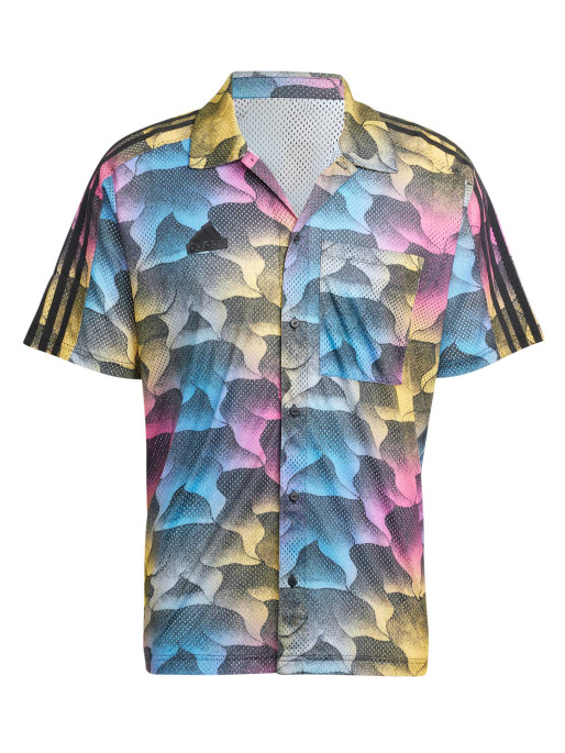 ADIDAS SPORTSWEAR Πουκάμισο Tiro Allover Print Mesh Resort