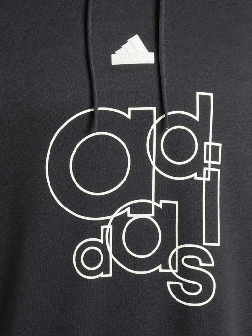 ADIDAS SPORTSWEAR Graphic Print Fleece Hoodie