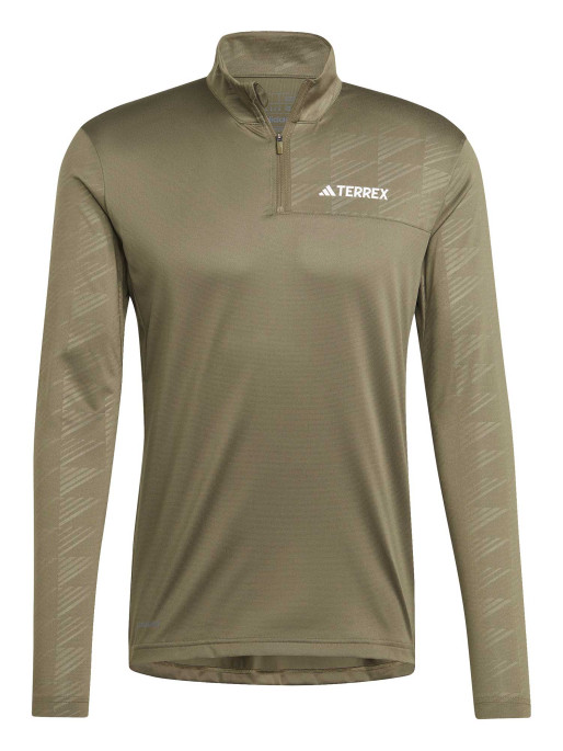 ADIDAS PERFORMANCE Terrex Multi Half-Zip Long-Sleeve Top