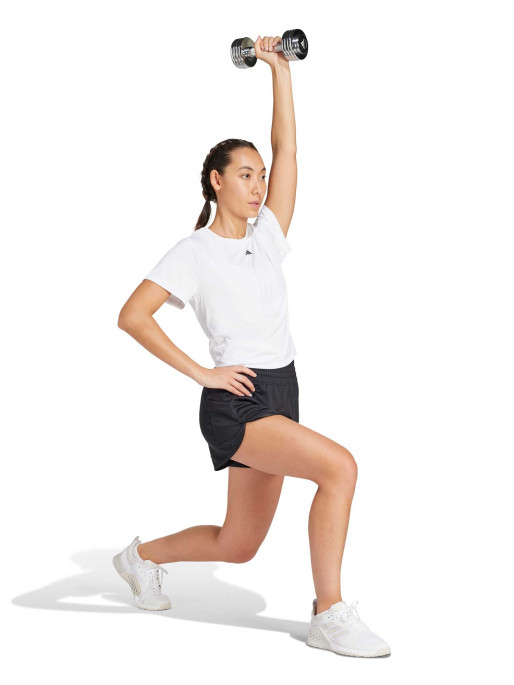 ADIDAS PERFORMANCE Pacer Essentials Knit High-Rise Shorts