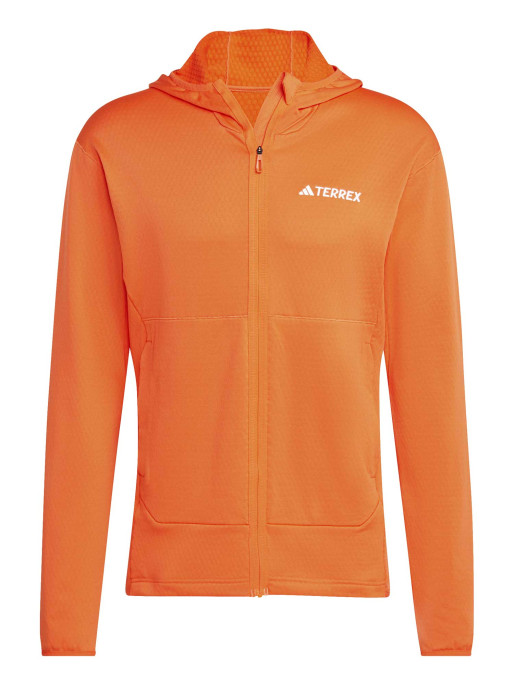 ADIDAS PERFORMANCE TERREX XPERIOR LIGHT FLEECE HOODED JACKET