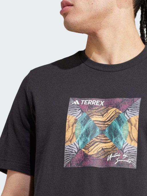 ADIDAS PERFORMANCE TERREX GRAPHIC UNITED BY SUMMITS T-SHIRT