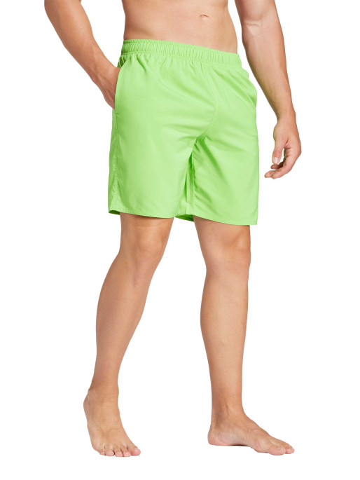 ADIDAS PERFORMANCE Solid CLX Classic-Length Swim Shorts
