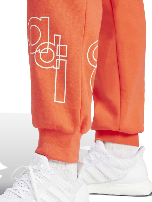 ADIDAS SPORTSWEAR Graphic Print Fleece Joggers Pants