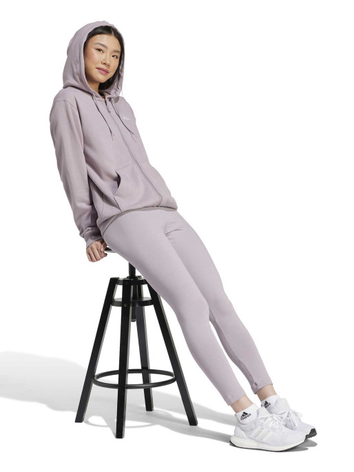 ADIDAS SPORTSWEAR Αθλητική Ζακέτα Essentials Linear Full-Zip French Terry