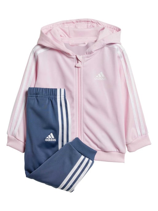 ADIDAS SPORTSWEAR Essentials Shiny Hooded Tracksuit
