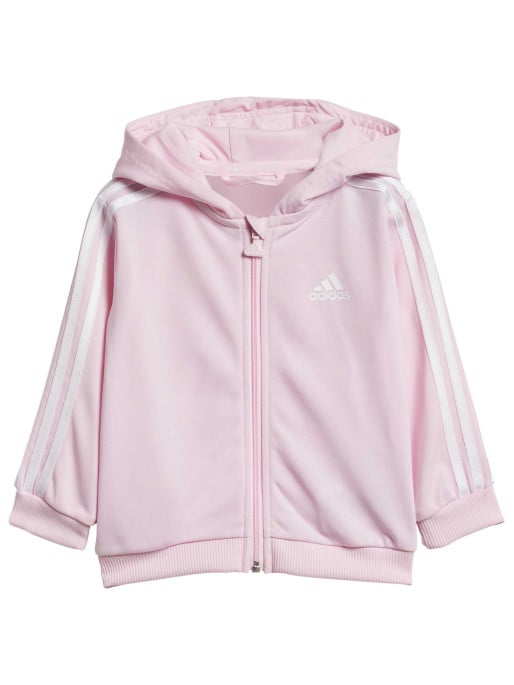ADIDAS SPORTSWEAR Essentials Shiny Hooded Tracksuit