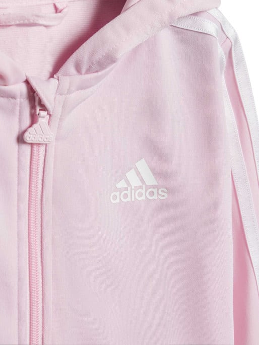ADIDAS SPORTSWEAR Essentials Shiny Hooded Tracksuit