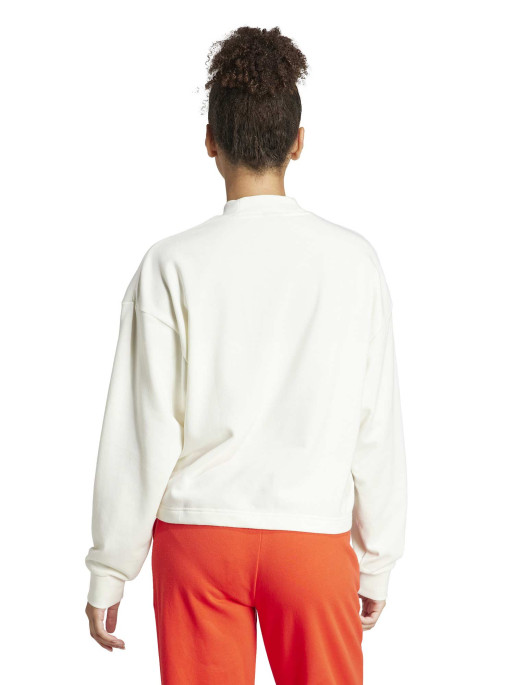 ADIDAS SPORTSWEAR French Terry Print Loose Sweatshirt