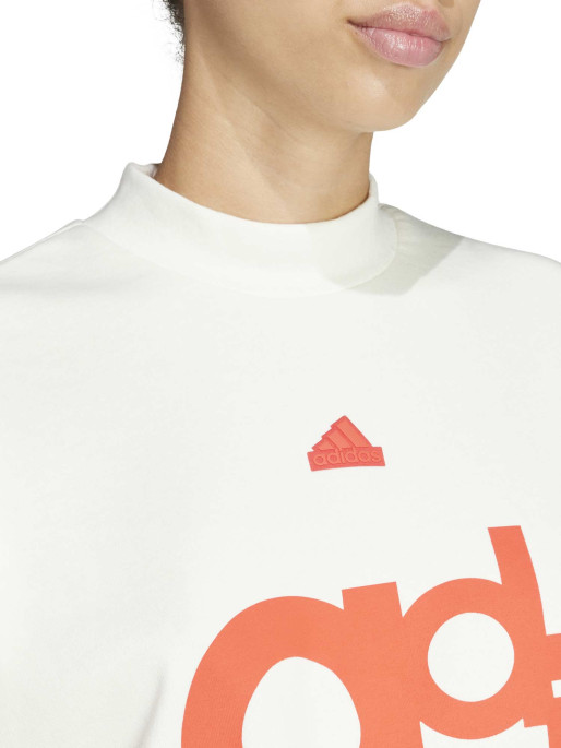 ADIDAS SPORTSWEAR French Terry Print Loose Sweatshirt