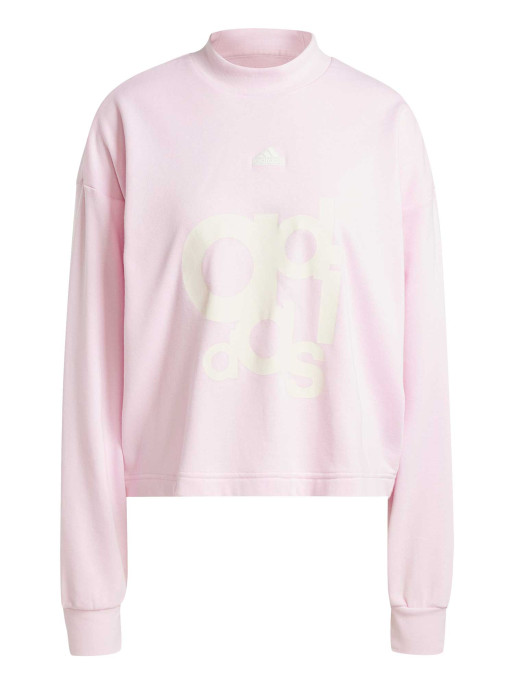 ADIDAS SPORTSWEAR French Terry Print Loose Sweatshirt