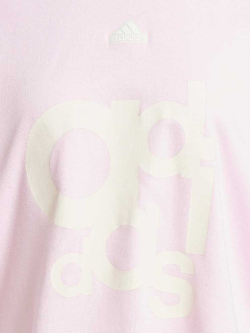 ADIDAS SPORTSWEAR French Terry Print Loose Sweatshirt