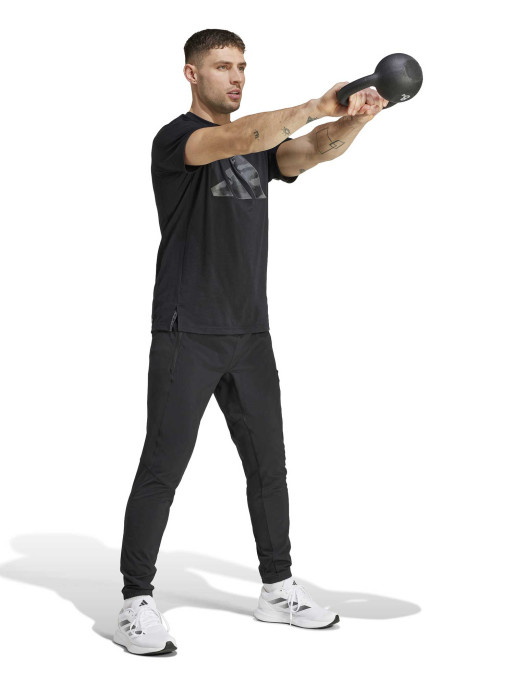 ADIDAS PERFORMANCE Тениска Train Essentials Camo Graphic Logo