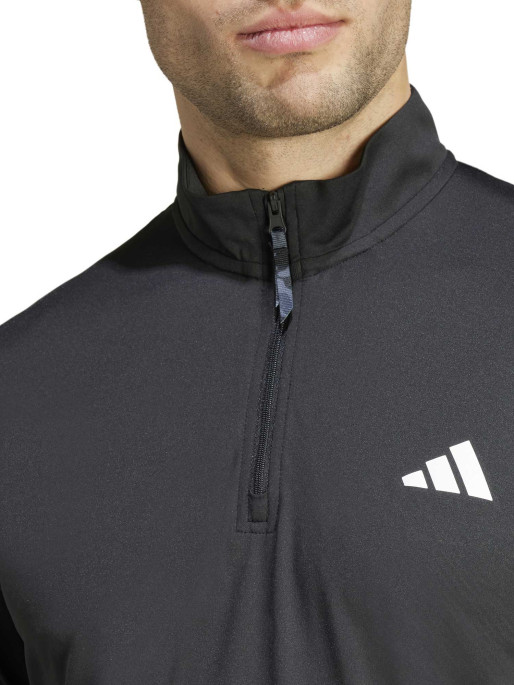 ADIDAS PERFORMANCE Train Essentials Camo Training 1/4-Zip Longlseeve Top