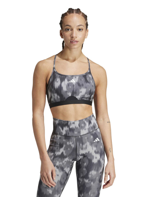 ADIDAS PERFORMANCE Aeroreact TR ES Light Support AOP Sports Bra