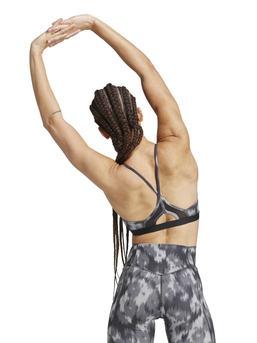 ADIDAS PERFORMANCE Aeroreact TR ES Light Support AOP Sports Bra