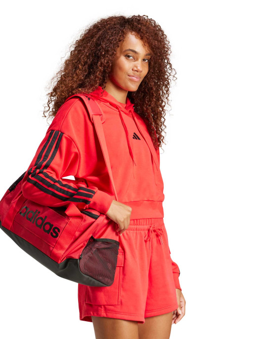 ADIDAS SPORTSWEAR Essentials 3-Stripes French Terry Crop Hoodie