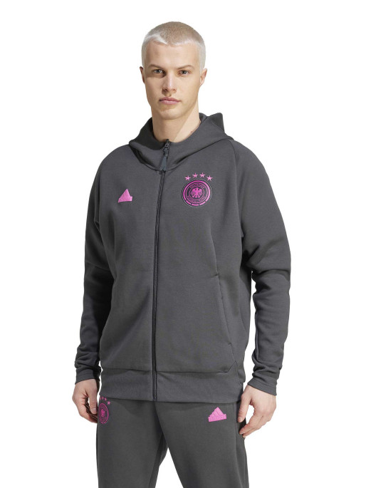 ADIDAS PERFORMANCE GERMANY TRAVEL FULL ZIP HOODIE