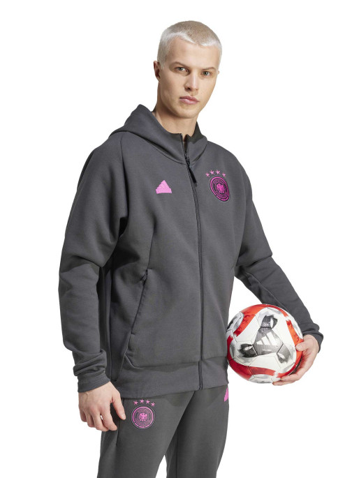 ADIDAS PERFORMANCE GERMANY TRAVEL FULL ZIP HOODIE