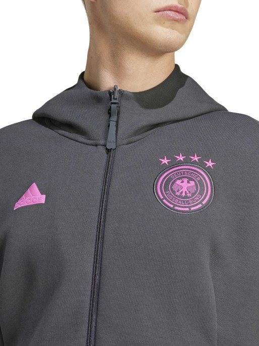 ADIDAS PERFORMANCE GERMANY TRAVEL FULL ZIP HOODIE