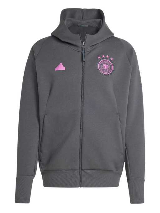 ADIDAS PERFORMANCE GERMANY TRAVEL FULL ZIP HOODIE