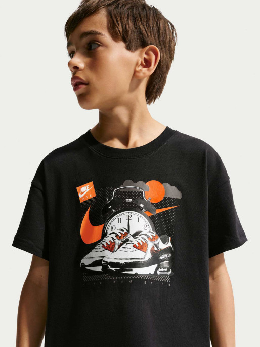 NIKE Тениска K NSW TEE PHOTO RISE