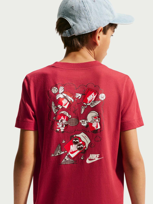 NIKE Тениска K NSW TEE BOXY 3