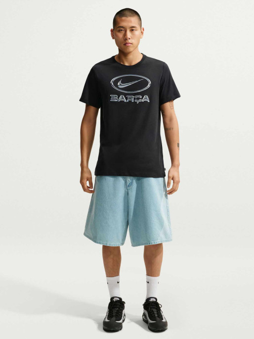 NIKE Тениска FCB M NK SSNL SWOOSH TEE