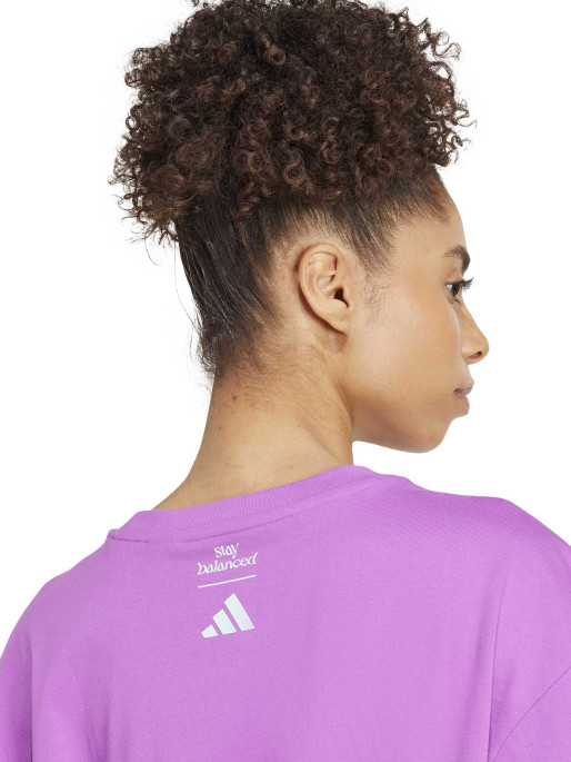 ADIDAS PERFORMANCE Yoga Stay Balanced Graphic T-Shirt