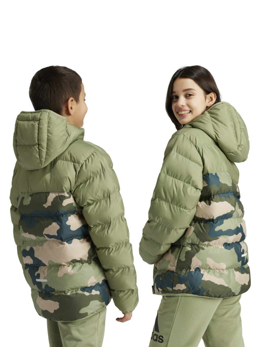 ADIDAS SPORTSWEAR Geaca Synthetic Down Allover Print