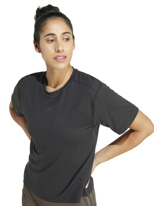 ADIDAS PERFORMANCE Power Back-Cutout 3-Stripes T-Shirt