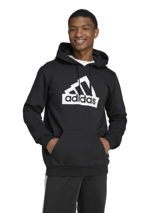 ADIDAS SPORTSWEAR Μακρυμάνικη Μπλούζα Essentials Logo Hoodie