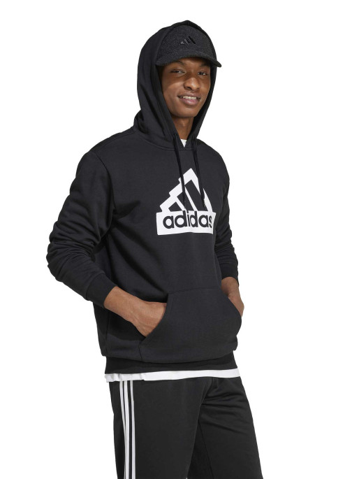 ADIDAS SPORTSWEAR Μακρυμάνικη Μπλούζα Essentials Logo Hoodie