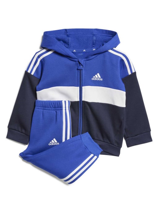 ADIDAS SPORTSWEAR Tiberio 3-Stripes Colorblock Fleece Tracksuit