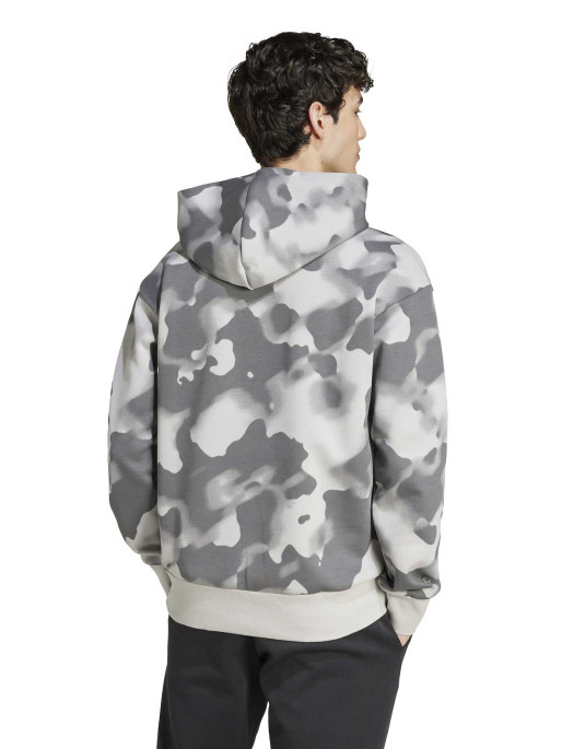 ADIDAS SPORTSWEAR Future Icons Badge of Sport Allover Print Hoodie