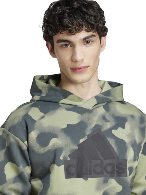 ADIDAS SPORTSWEAR Future Icons Badge of Sport Allover Print Hoodie