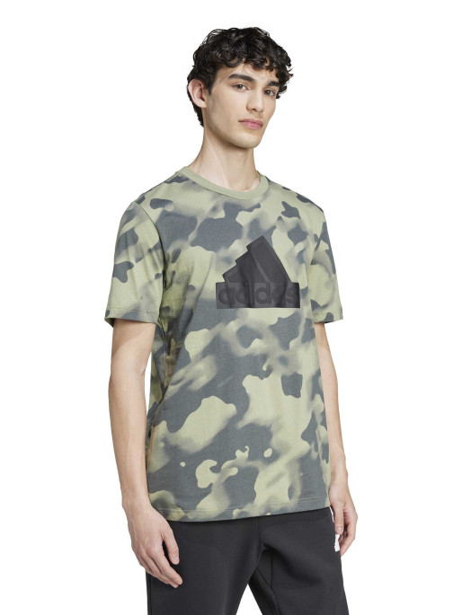 ADIDAS SPORTSWEAR Future Icons Badge of Sport Allover Print T-shirt