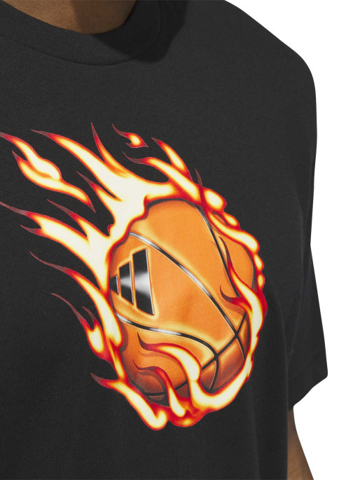 ADIDAS PERFORMANCE Tricou On Fire Basketball Graphic