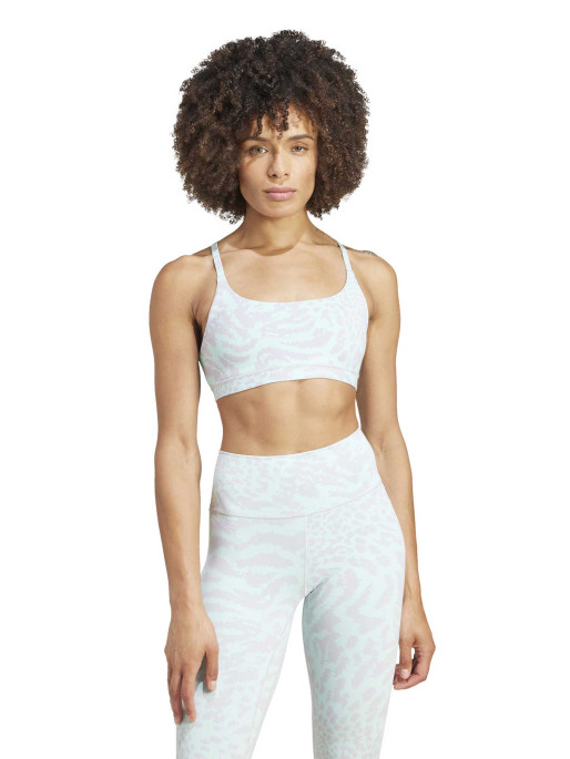 ADIDAS PERFORMANCE All Me Light-Support Allover Print Sports Bra