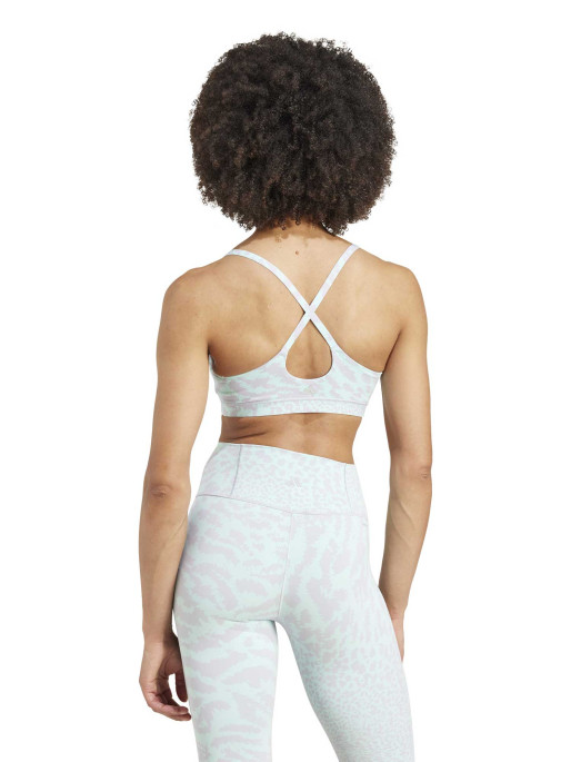 ADIDAS PERFORMANCE All Me Light-Support Allover Print Sports Bra