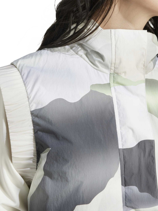 ADIDAS SPORTSWEAR City Escape Camo Print Crop Vest