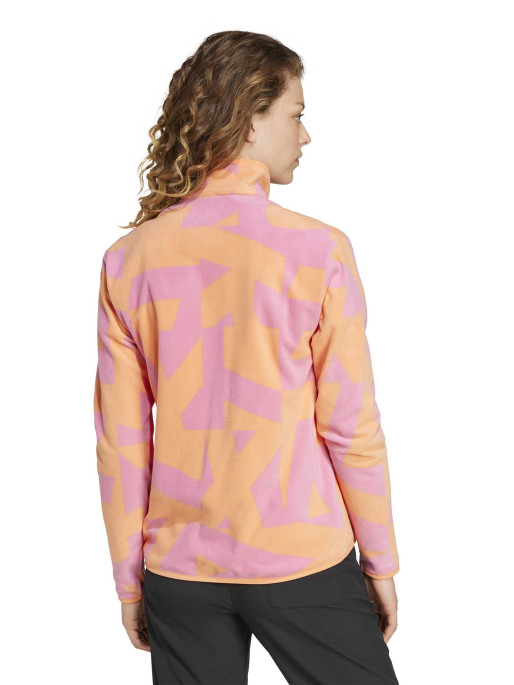 ADIDAS PERFORMANCE Terrex Multi Printed Full-Zip Fleece Jacket