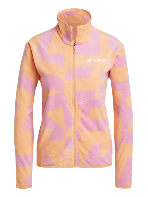 ADIDAS PERFORMANCE Terrex Multi Printed Full-Zip Fleece Jacket