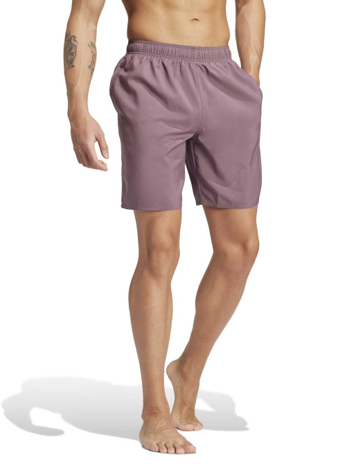 ADIDAS PERFORMANCE Solid CLX Classic-Length Swim Shorts