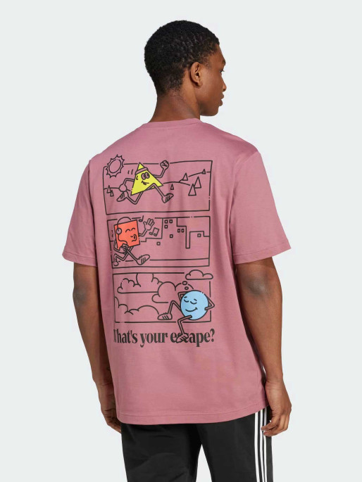 ADIDAS SPORTSWEAR Tricou Positivity Shapes Graphic