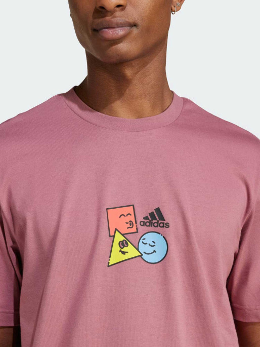 ADIDAS SPORTSWEAR Tricou Positivity Shapes Graphic