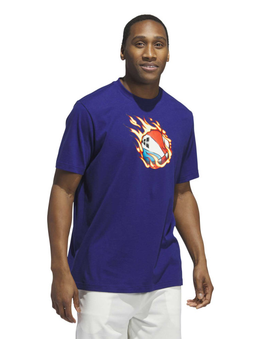 ADIDAS PERFORMANCE Tricou On Fire Basketball Graphic