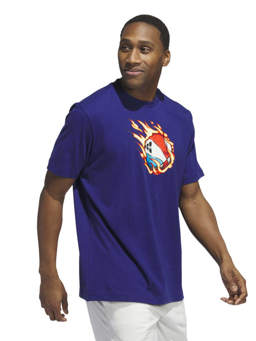 ADIDAS PERFORMANCE Tricou On Fire Basketball Graphic