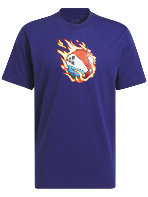 ADIDAS PERFORMANCE Tricou On Fire Basketball Graphic