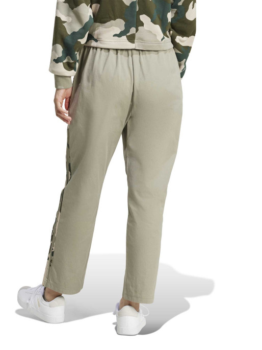 ADIDAS SPORTSWEAR ESSENTIALS CAMO PRINTED 3 STRIPES TWILL PANTS